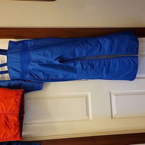 Vintage 70's Sportscaster Blue, Red Ski Jacket & Overall Bootcut  (READ FLAW)M 6 - Picture 13 of 16